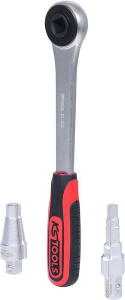 KS TOOLS Gas-Stufenschlüssel-Satz 3/8"-1", 3-tlg. (130.3500)