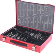 KS TOOLS HSS-G Spiralbohrer-Satz im Stahlblechkoffer, 170-tlg., 1-10mm (330.2640)