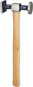 KS TOOLS Karosserie-Ausbeulhammer Riffelhammer grob, 492g rund/eckig