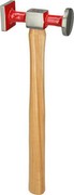 KS TOOLS Karosserie-Standard-Hammer gewölbter Kopf, groß rund/eckig, 325mm (140.2134)