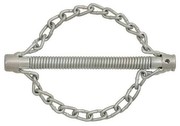 KS TOOLS Kettenschleuderkopf für Spiralen 16mm 2 Ketten glatt, 160mm lang