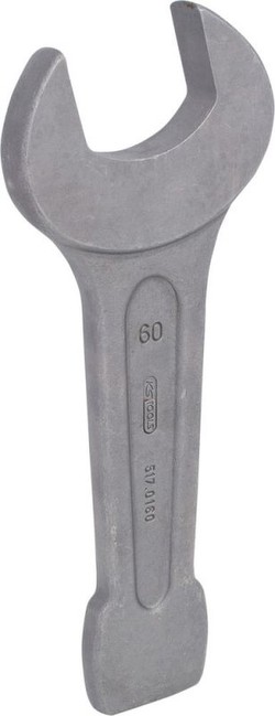 KS TOOLS Maul-Schlagschlüssel 60mm DIN 133 , Chrom-Vanadium , phosphatiert