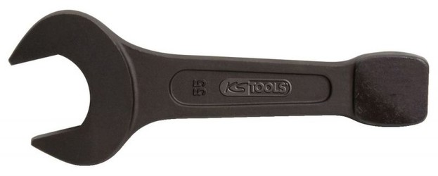 KS TOOLS Maul-Schlagschlüssel 80mm DIN 133 , Chrom-Vanadium , phosphatiert