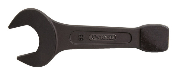 KS TOOLS Maul-Schlagschlüssel 90mm DIN 133 , Chrom-Vanadium , phosphatiert
