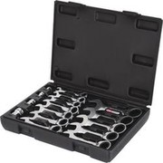 KS TOOLS MINI-UMSCHALT-GEARplus SCHLÜSSEL-SATZ 16tlg. / 8-19mm + Adapter