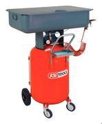 KS TOOLS Mobile Reinigungsstation für Kleinteile, 60 Liter (160.0040)