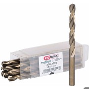 KS TOOLS Spiralbohrer HSS-Co DIN 338 N 9,0mm 10er Pack/geschliffene Ausf./124mm lang