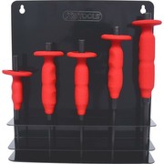 KS TOOLS SPLINTENTREIBER-SATZ 5tlg. m.AIR-GRIP-Handgriff, 3-4-5-6-8mm