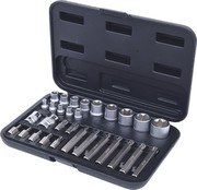 KS TOOLS STECKSCHLÜSSEL- UND BIT-SATZ 30-tlg. E-Profil E4-E24, T20-T55, m.Stirnlochb. KS TOOLS STECKSCHLÜSSEL- UND BIT-SATZ 30-tlg. E-Profil E4-E24, T20-T55, m.Stirnlochb.