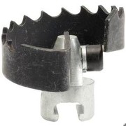 KS TOOLS Wurzelschneider für 32 mm Spiralen, Schneidkopf-Ø: 125 mm