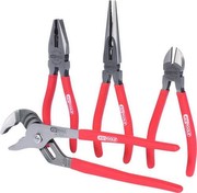 KS TOOLS ZANGEN-SATZ 4-TEILIG MIT RUTSCHFESTEM PVC-SCHLAUCHGRIFF
