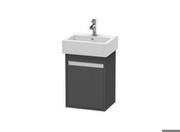 Duravit Ketho - Waschtischunterbau wandhängend Graphit Matt Dekor 400mm - KT6630R4949