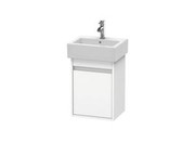 Duravit Ketho - Waschtischunterbau wandhängend Weiß Matt Dekor 400mm - KT6630R1818