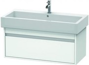 Duravit Ketho - Waschtischunterbau wandhängend Weiß Matt Dekor 950mm - KT668801818