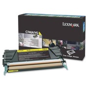 LEXMARK TONER YELLOW Return - 0C746A1YG