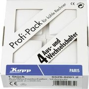 Profi-Pack 4 x Universalschalter (Aus-/Wechselschalter) UP Paris