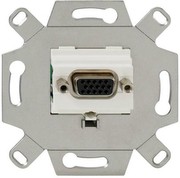 Rutenbeck VGA Anschlussdose, 1-fach, Unterputz, reinweiß RAL 9010 16100070