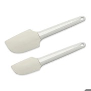 Kaiser 769561 Patisserie Teigschaber-Set, 2-teilig, Silikon mit Kunststoffgriff