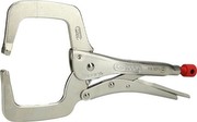 KS TOOLS Schweiß-Klammer-Gripzange CroMo arretierbar 285mm / Aufnahme max. 100mm