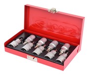 KS TOOLS 1/2" Tx-Bit-Stecknuß-Satz 9tlg. 55mmL T20-25-27-30-40-45-50-55-60 o.Bohrung