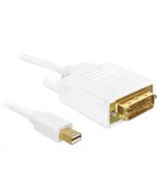 DeLock DisplayPort-Kabel - Mini-DisplayPort (M) - DVI-D (M) - 2 m ( DisplayPort 1.1a ), 82918