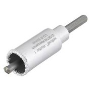 Wolfcraft 3893000 1 Bohrkranz HM ø 33 mm inklusiv Schaft und Bohrer