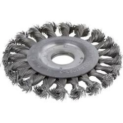Wolfcraft 2148000 1 Scheiben-Drahtbürste WS gezopft ø 115 mm
