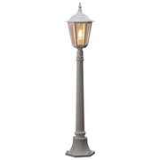 Konstsmide Firenze 7215-250 Wegeleuchte (B: 23,5cm T: 23,5cm H: 120cm, 1x100W, IP43) matt-weiß