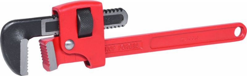 KS TOOLS Einhand-Rohrzange Typ "Stillson", Haken und Griffstück, gesenkgeschmiedet, 350 mm