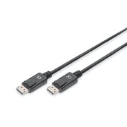 Digitus ASSMANN Anschlusskabel Displayport 3m AWG30 2xgeschirmt 20-pin schwarz (AK-340100-030-S)