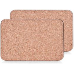 Zeller 02300 Kork-Untersetzer, 2-er Set 30 x 20 cm