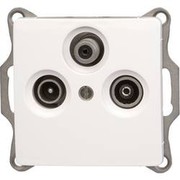 Kopp Paris arktis-weiss Antennensteckdose TV/RF/SAT 921402082