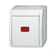 Busch-Jäger 1085-0-1622 Wippkontrollschalter Aus-und Wechselschaltung 2601/6 SKW-54