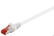 CAT6 Patchkabel (SSTP, RJ45, 25m) weiß