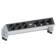 Bachmann Bach DESK2 3xSchutzk. 3xABD GST18 Inox lac, 902.402 Bachmann Bach DESK2 3xSchutzk. 3xABD GST18 Inox lac, 902.402