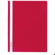 ALLGEMEIN DURABLE Hunke & Jochheim Einhängesichthefter Durabind Hartf. transparent/rot 258003