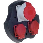 Bachmann 910.106 Std.-Einsatz 2xSchuko-1xCEE
