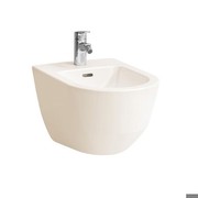 Laufen Pro Wandbidet L: 53 B: 36 cm, Eckventile außenliegend pergamon, 8309520493041