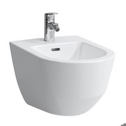 Laufen Pro Wandbidet L: 53 B: 36 cm, Eckventile außenliegend weiß mit Clean Coat, 8309524003041