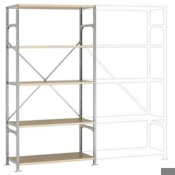 Manuflex MEGAFLEX Light, Grundregal 5 Fachböden, RM3107