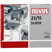 Novus Heftklammern/042-0044 23/15super Inh.1000