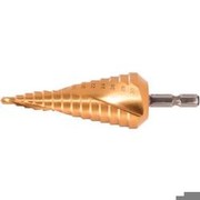 KS Tools 330.2349 HSS-TiN Stufenbohrer, ø 4-39 mm