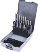 KS Tools 336.0651 HSS CO Handgewindebohrer-Satz M in Kunststoffkassette, 21-teilig, M3-M12