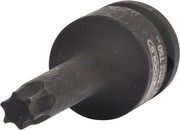 KS Tools 911.0918 1/2 Zoll Kraft-Bit-Stecknuss für TX-Schrauben, lang, T50