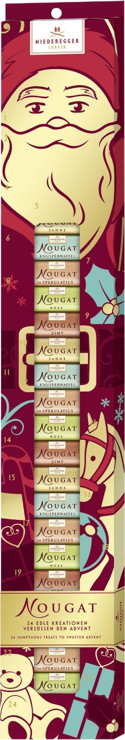 Niederegger Adventskalender Nougat 300 g Niederegger Adventskalender Nougat 300 g