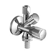 Schell Kombinations Eckventil COMFORT mit RV mit ASAG 3/8" chrom 035440699