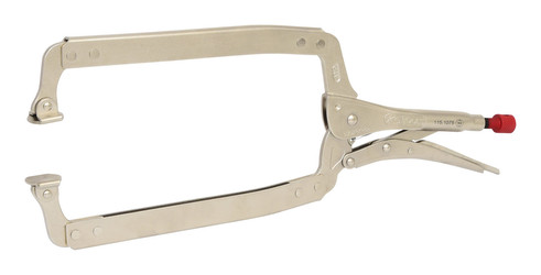 KS Tools 115.1075 Schweiß-Klammer-Gripzange mit beweglichen Spannbacken, 450 mm
