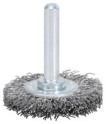 KS Tools 340.0037 Rostfreie Stahldrahtbürstenscheibe 0.3 mm, ø 80 mm