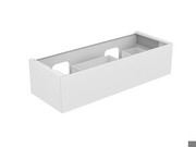 Keuco Edition 11 - Waschtischunterbau 31267, 1 Frontauszug weiß/weiß - 31267380000