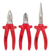 KS Tools 117.1710 Classic 1000 V Zangen-Satz, 3-teilig